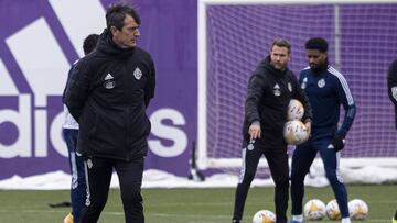 VALLADOLID, 16/02/2022. PHOTOGENIC. ENTRENAMIENTO DEL REAL VALLADOLID.