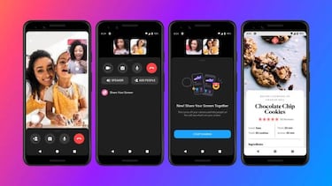 Facebook Messenger ya te deja compartir la pantalla de cualquier dispositivo