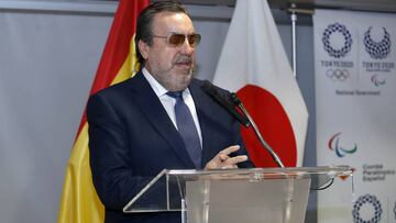 El presidente del Comit&eacute; Paral&iacute;mpico Espa&ntilde;ol Miguel Carballeda.