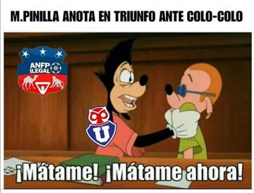 Los memes que dejó la actuación de Pinilla ante Colo Colo