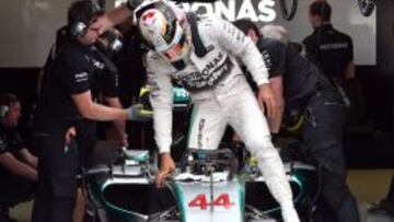 Lewis Hamilton solo piensa en la Fórmula 1.