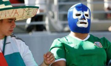 Afición mexicana puso el ambiente en el Levi's Stadium