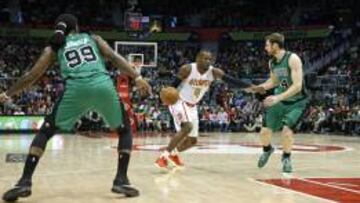 Los Hawks, en racha pese a la 1ª parte de los Celtics (71pts)