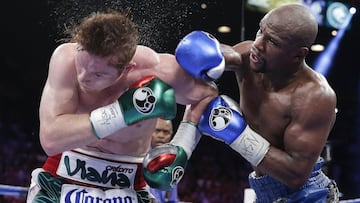 El mexicano Canelo &Aacute;lvarez cuenta con un r&eacute;cord de 56 victorias, dos empates y su &uacute;nica derrota fue contra el estadounidense Floyd Mayweather en 2013.