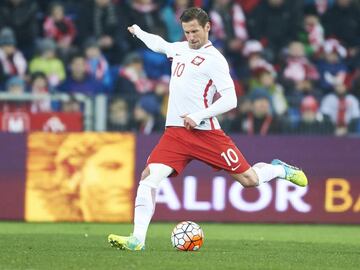 El mediocampista estelar de Polonia juega en el West Bromwich y disputará su primer Mundial.