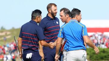 Ryder Cup: Friday four-ball pairings announced after USA take early lead