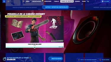 Ash Williams de Evil Dead llega a Fortnite: consigue ya su skin