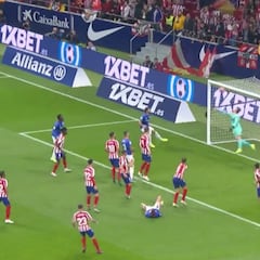 Le da igual si es el minuto 1 que el 90, una parada milagro más de Oblak para su hemeroteca