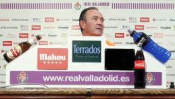 Juan Ignacio Mart&iacute;nez, durante la rueda de prensa.