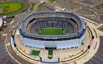 Metlife la casa compartida de los Jets y Giants