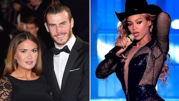 Im&aacute;genes de Gareth Bale con su pareja Emma Rhys-Jones y de la cantante Beyonc&eacute;