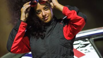 Noor Daoud, la piloto palestina especialista en drift