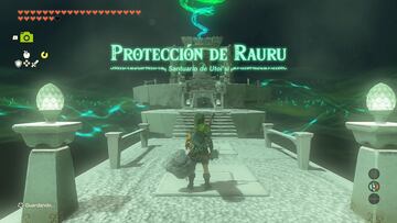 the legend of zelda tears of the kingdom nintendo switch guia santuario uto'isi