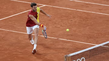 Carreño/Granollers - Ebden/Peers en directo: octavos de final de tenis en los JJ OO de París
