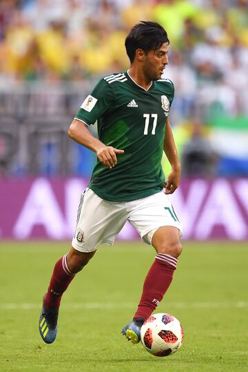 Vela mostró ser un jugador diferente al momento de atacar. Pese a lo que se creía, su nivel no disminuyó después de haberse ido a jugar a la MLS y fue parte de la columna vertebral del equipo de Juan Carlos Osorio en este campeonato.