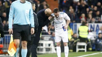 Carvajal, sobre el 4-4-2 o bbC: "Si corremos, los sistemas dan igual"