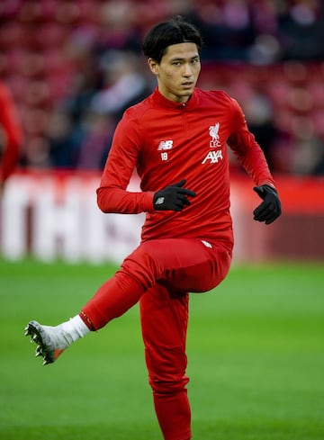 Takumi Minamino's Liverpool debut in pictures