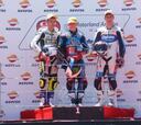 María Herrera hace historia al ganar la carrera de Moto3
