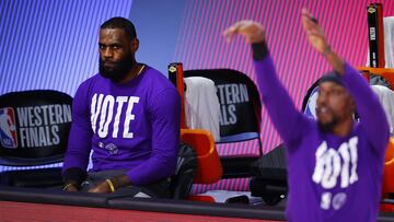 El deporte tambi¨¦n juega en el partido entre Trump y Biden