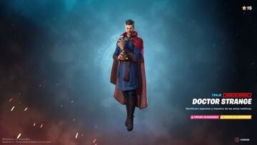 Un vistazo de cerca al skin Doctor Strange