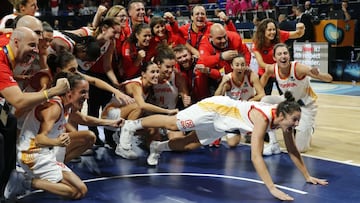 Revancha de bronce para España