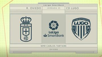 Resumen del Real Oviedo vs. Lugo de LaLiga SmartBank