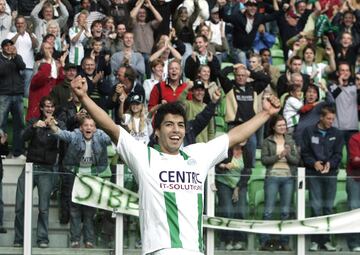 Aged just 19, Luis Suárez moved to Europe - Dutch side Groningen paid 800.000 euros for the striker ahead of the 2006-07 season. He spent one season at the club, which finished eighth in the table. He played 37 games and scored 15 goals - 10 of them in th