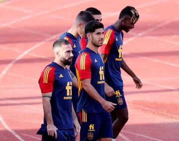 Dani Carvajal y Marco Asensio.