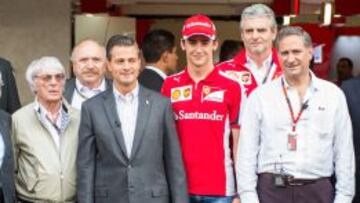 El Presidente Enrique Pe&ntilde;a Nieto estuvo de vista en el Aut&oacute;dromo.