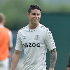 James apunta a ser titular con Everton ante Millonarios