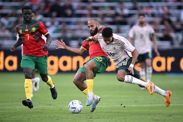 Who is the referee in the game between the USMNT and Mexico in the Concacaf Nations League?