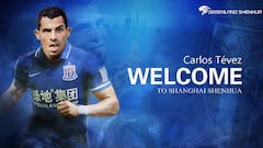 Guarín y Moreno con nuevo compañero en China: Tevez