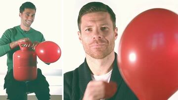 Álvaro Arbeloa y Xabi Alonso en la campaña de Navidad de la ONG 'El sueño de Vicky'.