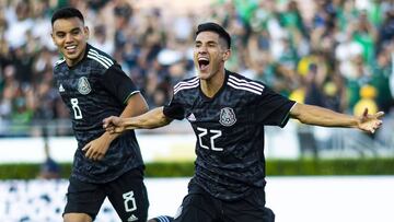 Mexico with Antuna showcased its Gold Cup power against Cuba