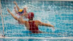 Imagen de un partido de la selecci&oacute;n espa&ntilde;ola de waterpolo femenino.