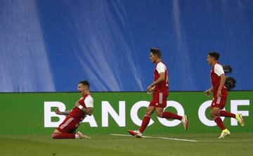 Santi Mina marcó el 0-1 en el minuto 3 de partido.