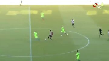 El gol de este jugador del Logroñés que recordó a Ronaldo Nazario