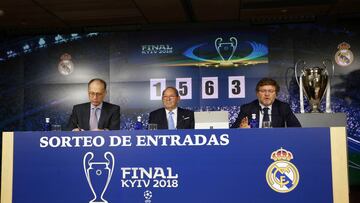 08/05/18 SORTEO ENTRADAS FINAL CHAMPION LEAGUE KIEV 2018 PARA SOCIOS REAL MADRID