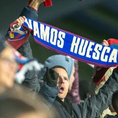 El Huesca, a un partido de hacer historia en Europa