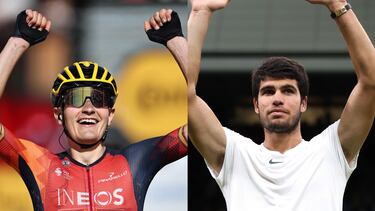 Carlos Rodríguez y Carlos Alcaraz sobresalen en el Tour y Wimbledon.