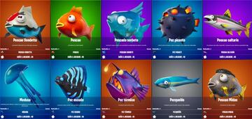Estos son los diez distintos tipos de peces de la Temporada 4