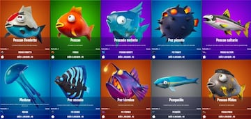 Estos son los diez distintos tipos de peces de la Temporada 4