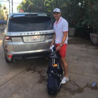 Sweet LA: Gerrard enjoying life