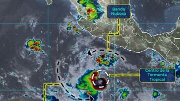 Depresión Tropical Siete E México