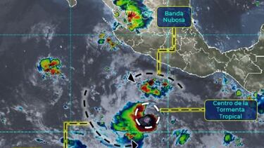 Clima en México hoy: se formó la Depresión Tropical “Siete E” en el Pacífico