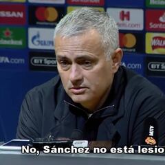 La evasiva respuesta de Mou sobre la situación de Alexis