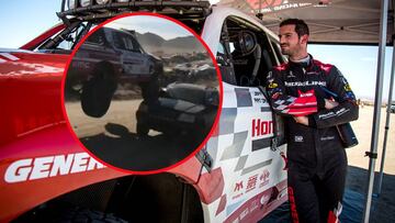 Alexander Rossi y su encuentro con un coche en dirección contrario en la Baja 1.000.