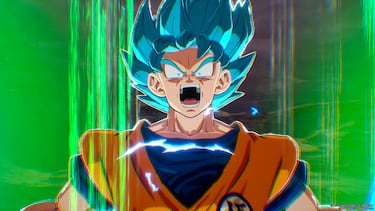 Goku Super Saiyan God desata su furia en las nuevas imágenes de Dragon Ball Sparking! ZERO