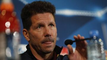 Simeone: "¿Necesitar marcar? El partido va a ser muy duro..."