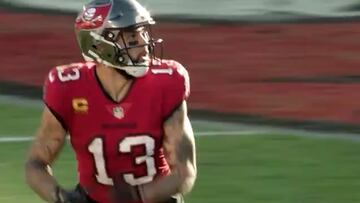 Mike Evans' epic reaction inside after tying NFL record and scoring $3 million bonus